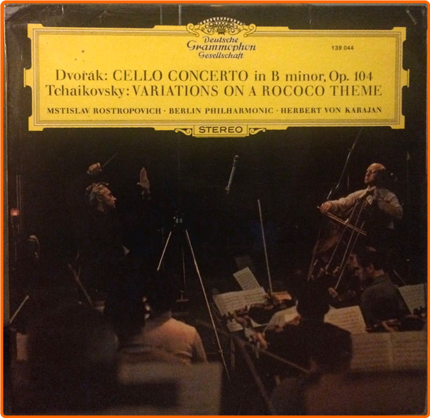 Dvorak, Tchaikovsky Cello Concerto, Op 104 Variations On A Rococo Theme Berlin Philharmonic, Von Karajan FR2FlGwS_o