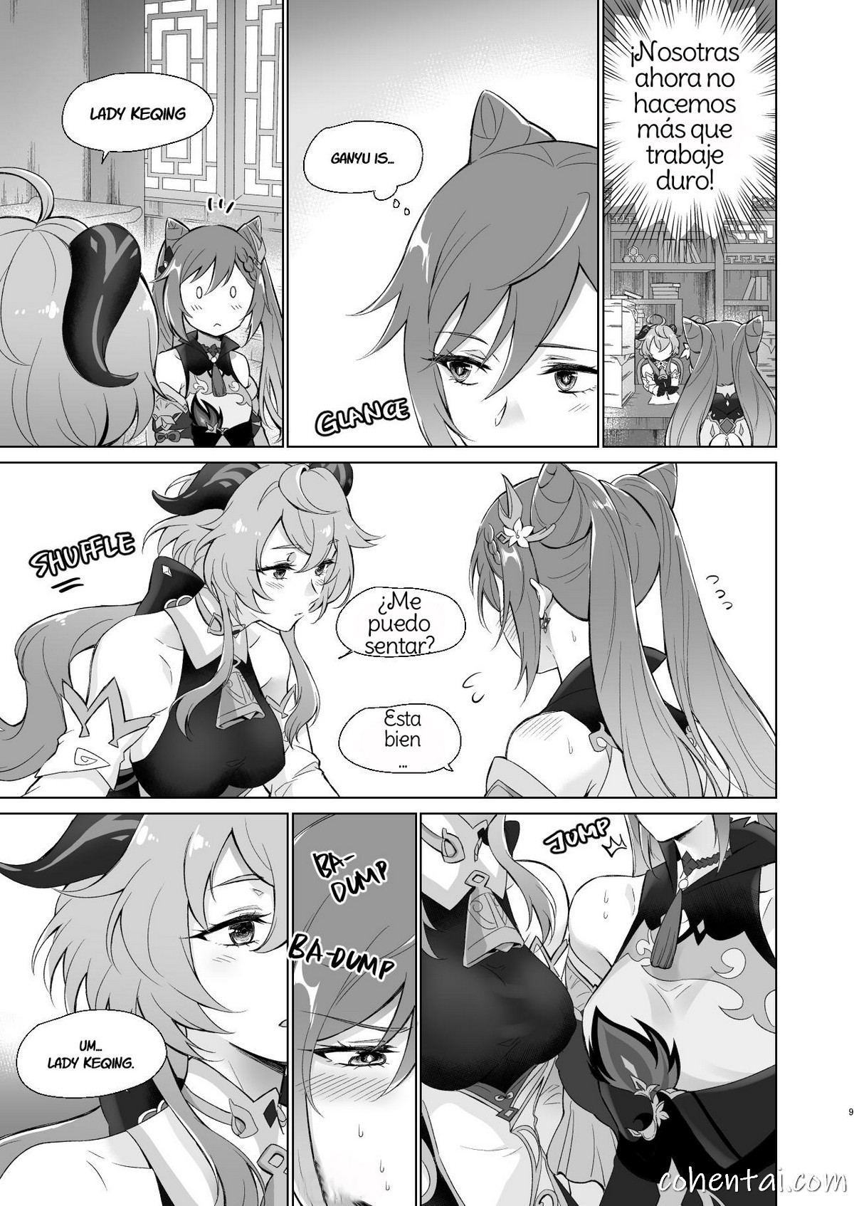 Ganyu to Ecchi ga Shitai! (Genshin Impact) manga hentai xxx español