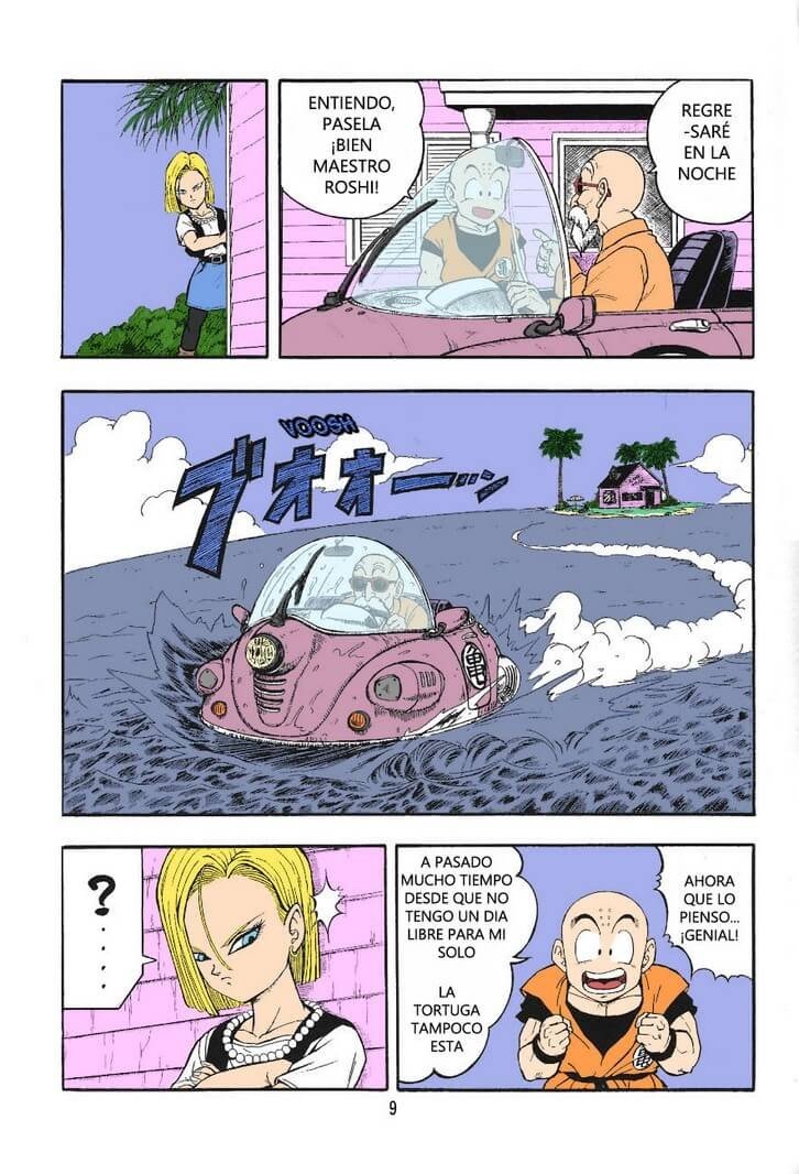 Dragon Ball H Krillin X 18 Comic Porno - 5