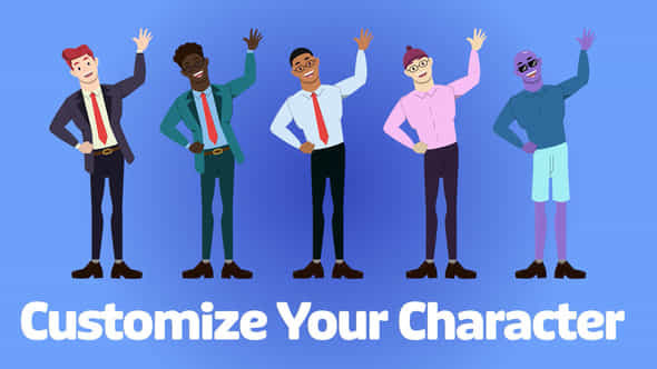 Corporate Character Presets - VideoHive 55228854