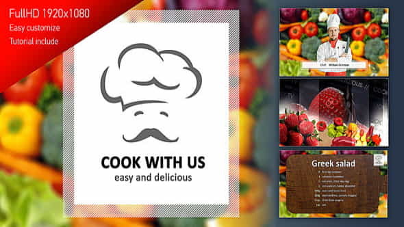 Cook With Us - Cooking - VideoHive 4125837