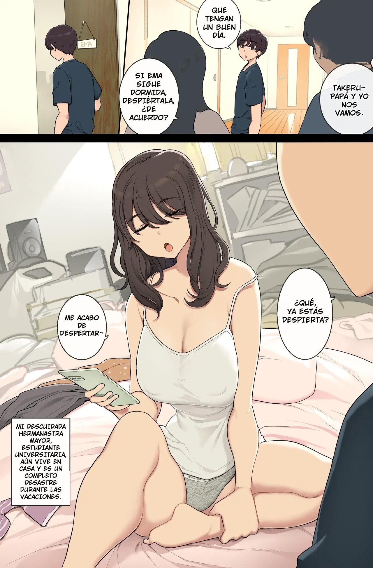 Consigo Follar a mi Hermanastra Quien es Descuidada en su Estilo de Vida y su Sentido de la Castidad - 0