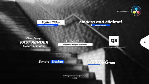 Stylish and Minimal Titles Pack - VideoHive 33660014