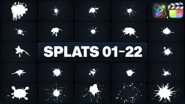 Splats Elements - VideoHive 47495742