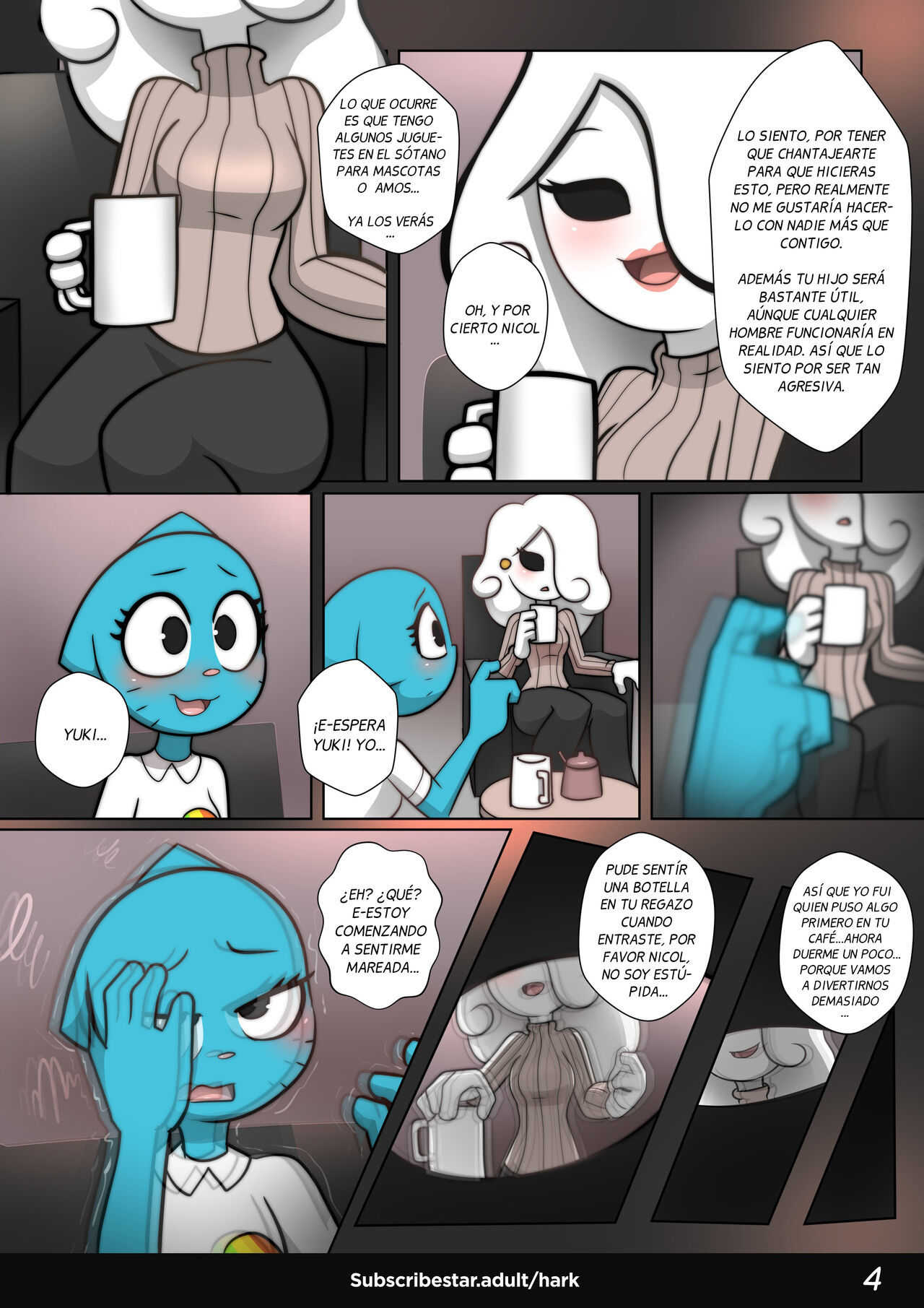 [Hark Art] The Amazing Surprise 2 (The Amazing World of Gumball) (Ongoing) [Spanish] [Kamus2001]