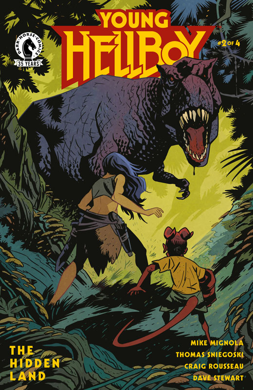 Young Hellboy - The Hidden Land #1-4 (2021) Complete