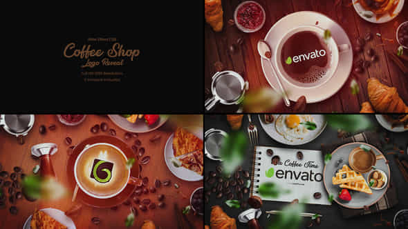 Coffee Shop Logo - VideoHive 46467058