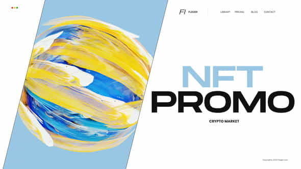 NFT Market Promo - VideoHive 37209522