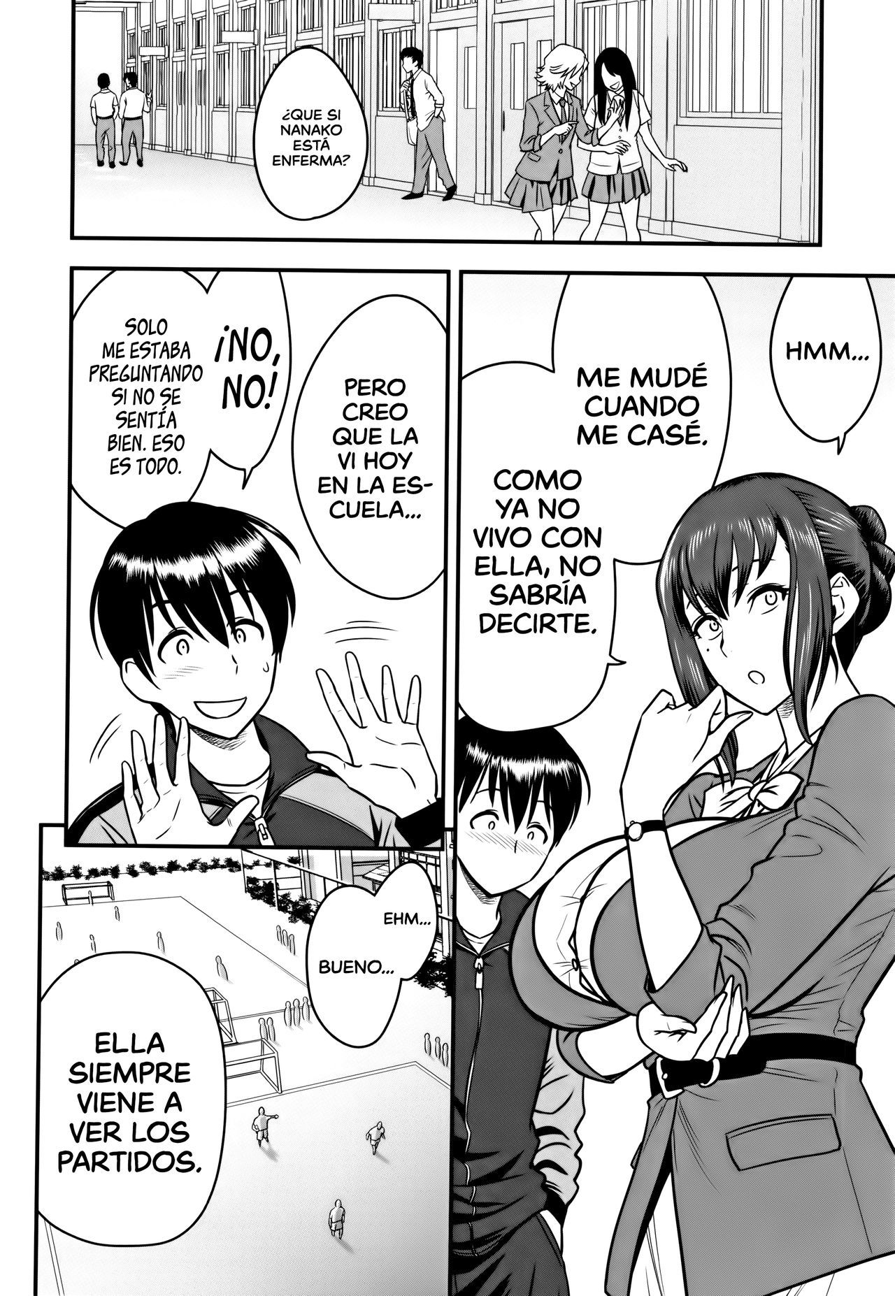 [Takasugi Kou] My Fair MILF Ch. 8-10 [Spanish] [K.A. Works]