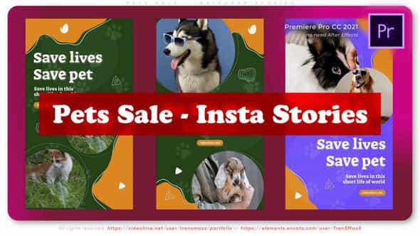 Pets Sale Instagram Stories - VideoHive 49839240