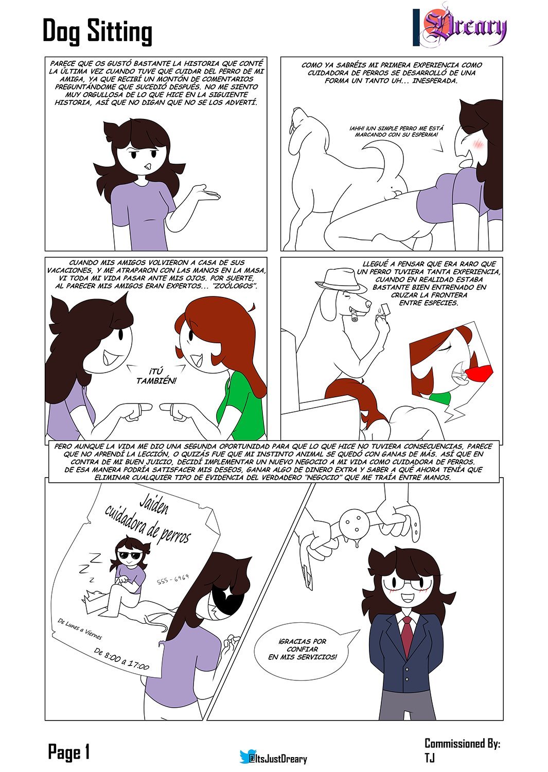 Dog Sitting (Jaiden) - 1