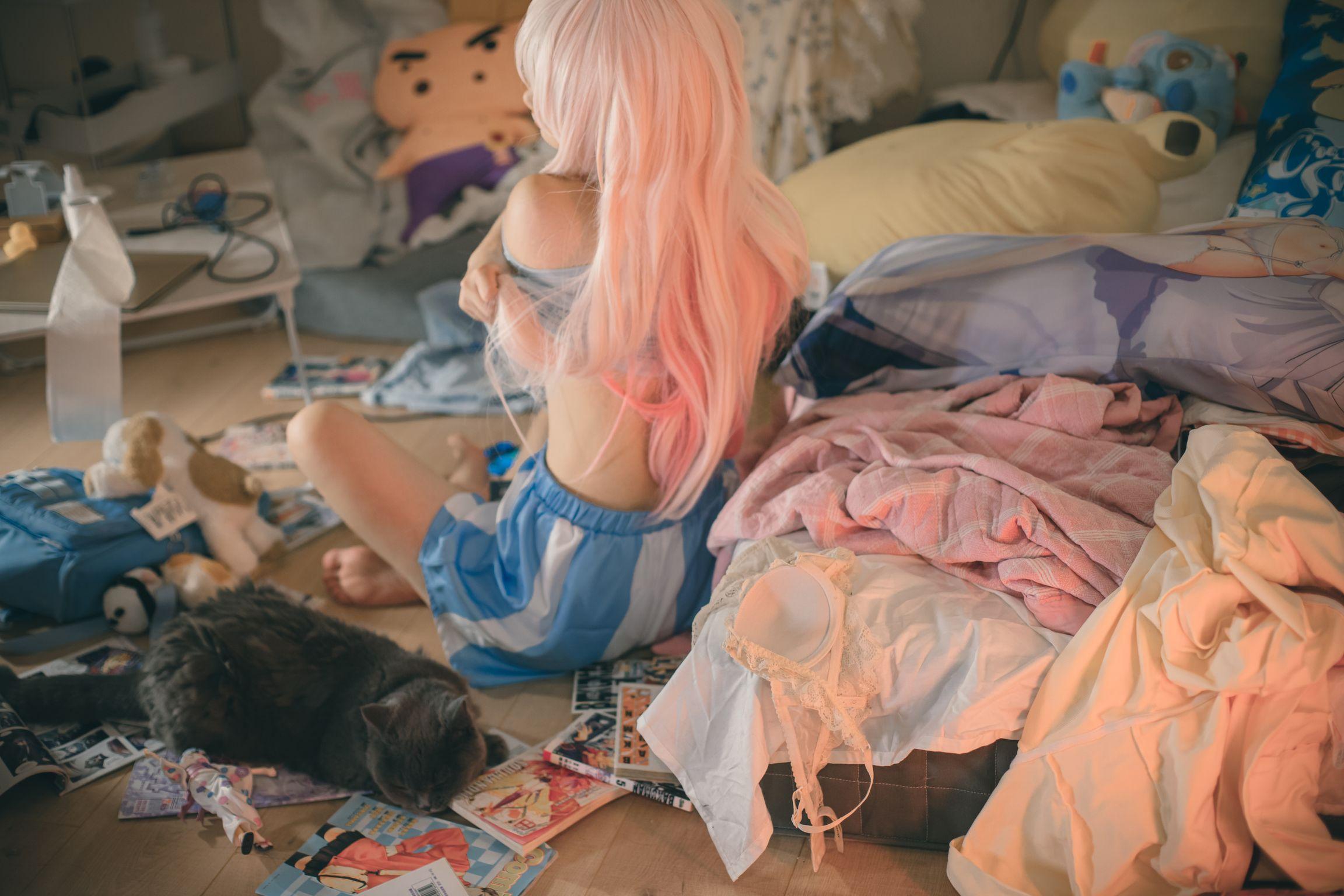 Coser@神沢永莉: 别当欧尼酱 (55 photos )(55)