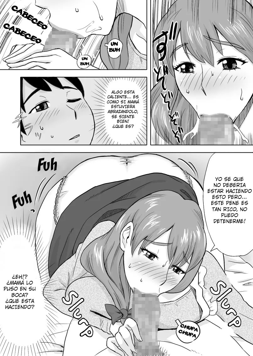 [Ochikochitei (Tadano Kushami)] Mama wa Totsuzen Osottekita [Spanish] [Roal Scan] [Digital]