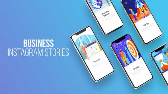 Instagram Stories About Business - VideoHive 23797899