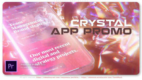 Crystal App Promo - VideoHive 48365168