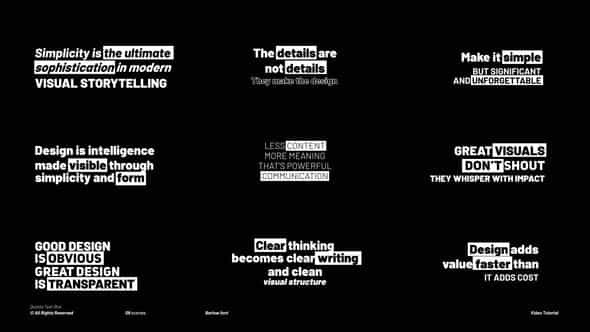 Quotes Textbox After Effects - VideoHive 59140125