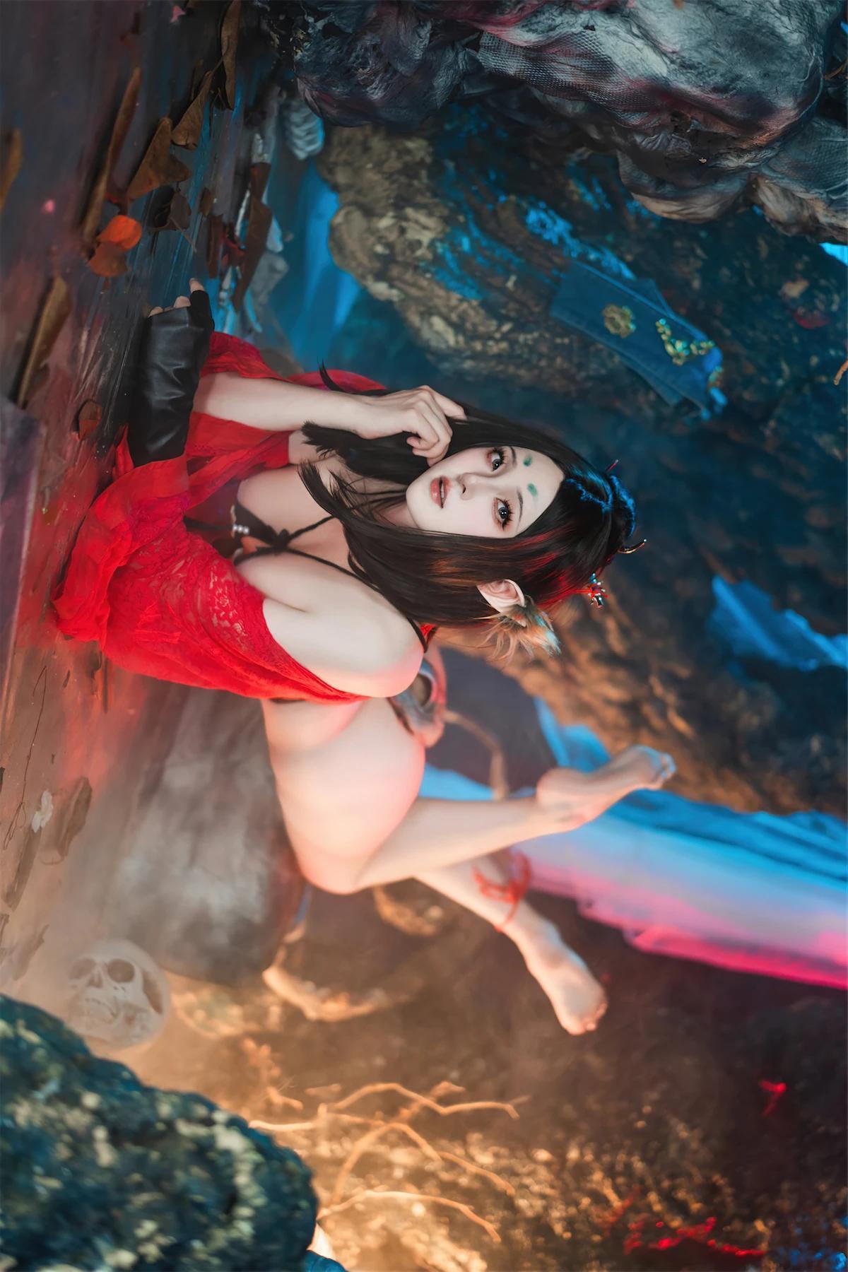 Cosplay Natsuko夏夏子 – 黑神话：悟空 萍萍(60)