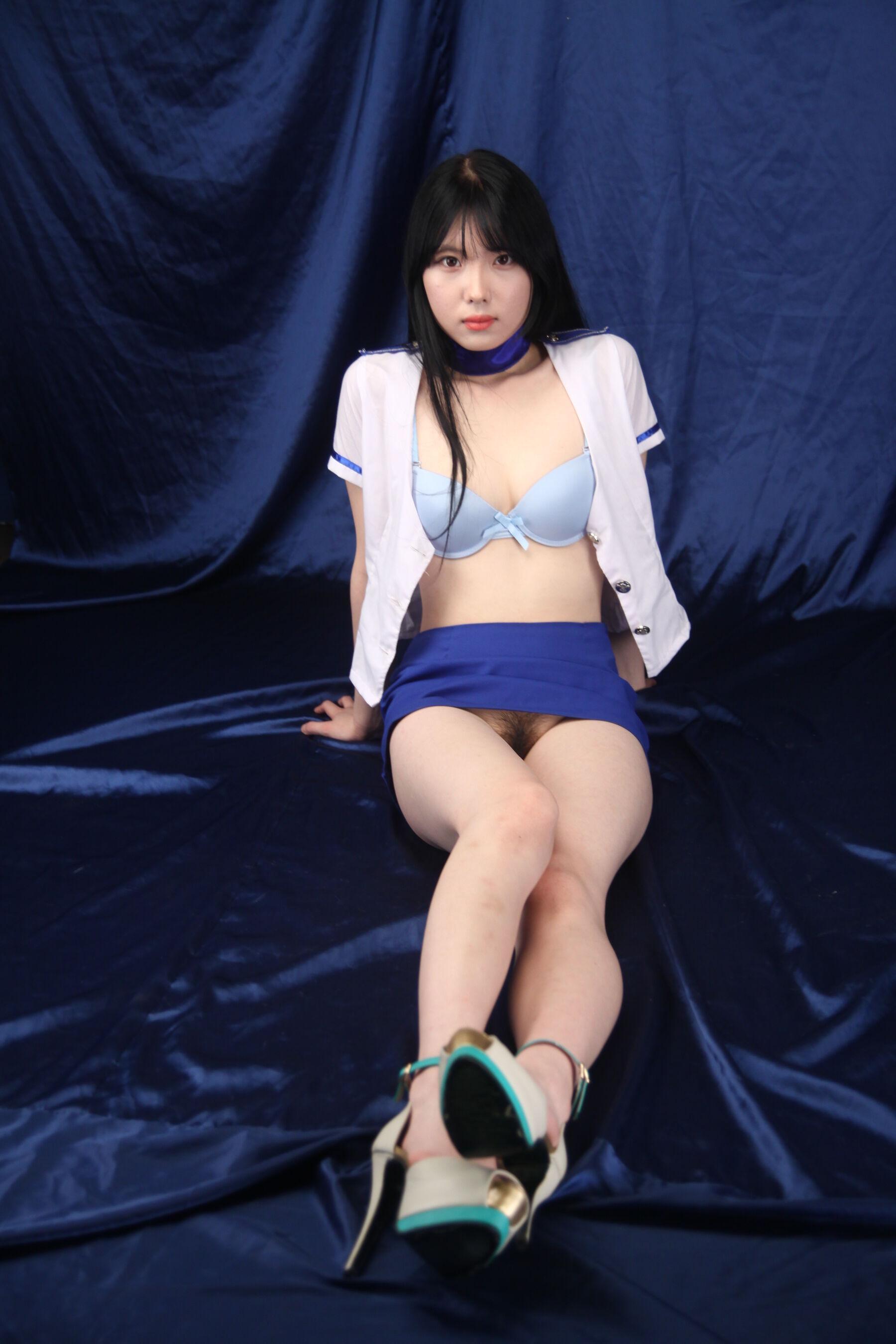韩模人体 韩模汉娜（한나）人体私拍套图(91)