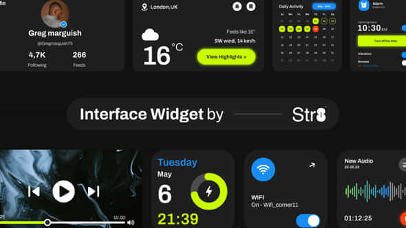Interface Widget - VideoHive 58291255