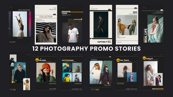 Photography Promo Stories - VideoHive 42891276