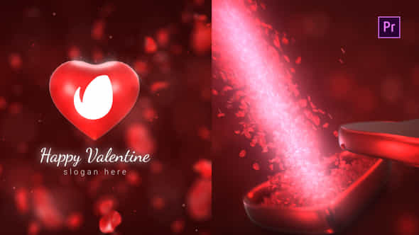Valentine Sweet Logo - VideoHive 35915552