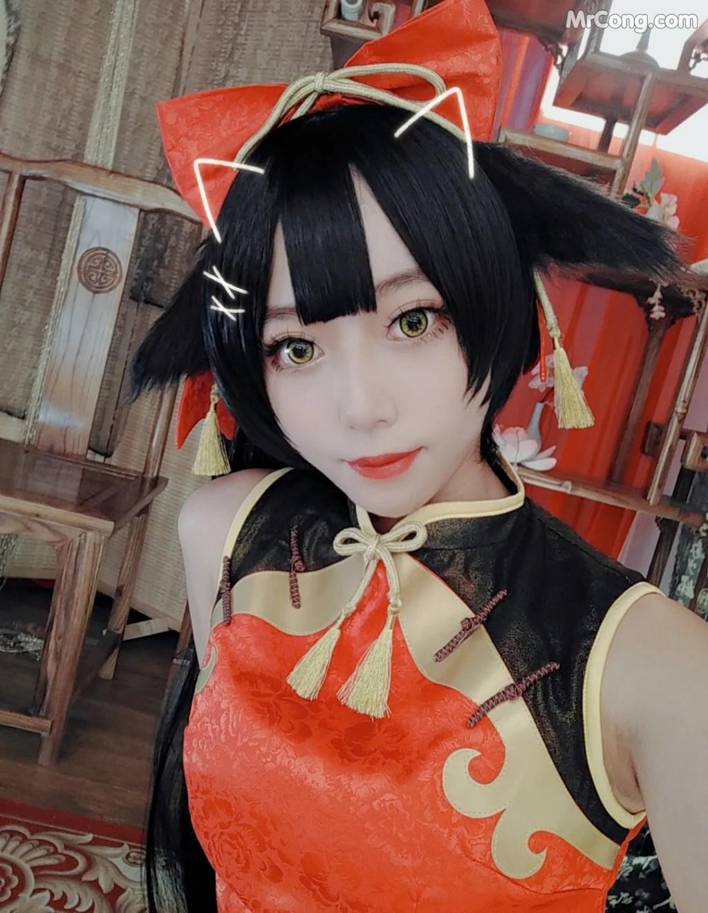 Coser@Money冷冷 No.015: 高雄红旗袍 (15 photos)(1)
