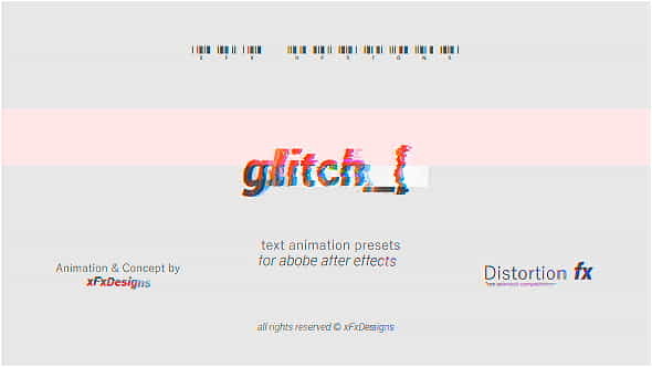 Project-x Glitch Text Maker - VideoHive 20569677