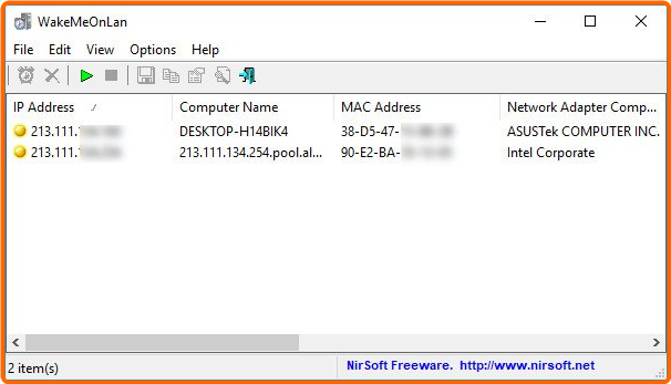 WakeMeOnLan 1.92