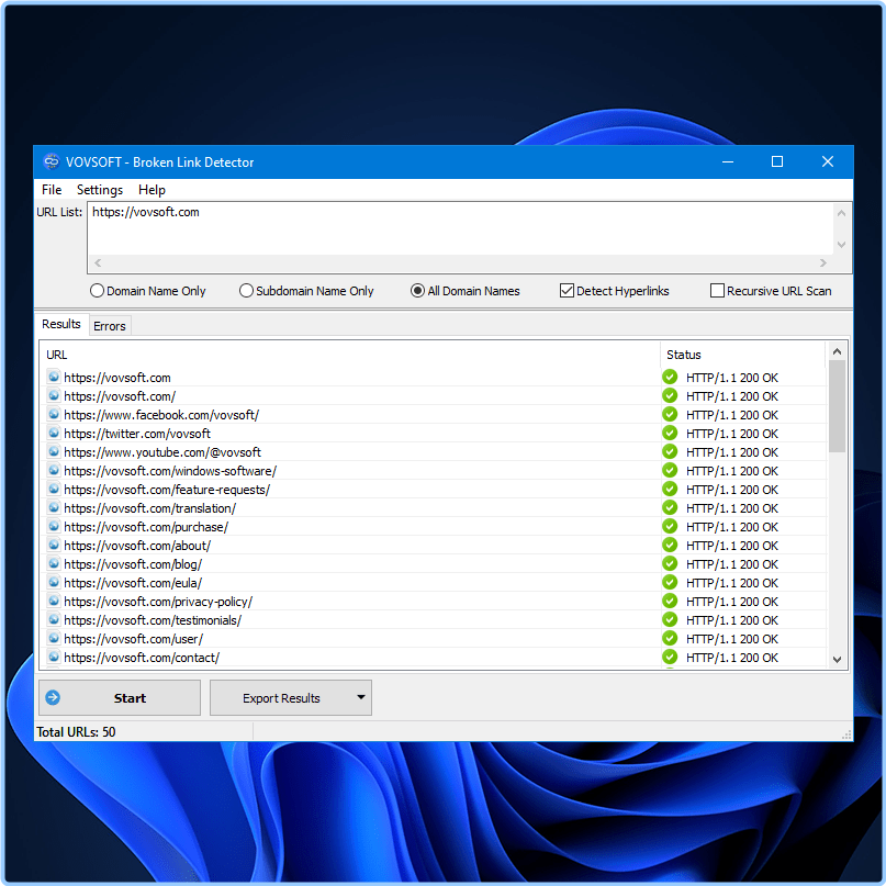 VovSoft Broken Link Detector 4.2 WGYkOFmS_o