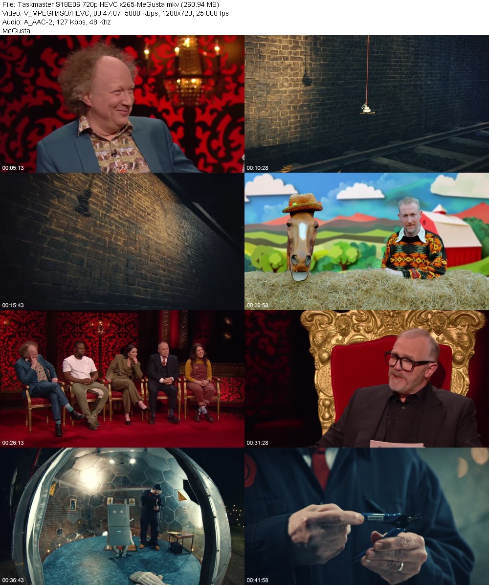 Taskmaster S18E06 720p HEVC x265-MeGusta