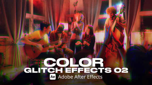 Color Glitch Effect 02 Ae - VideoHive 54467897