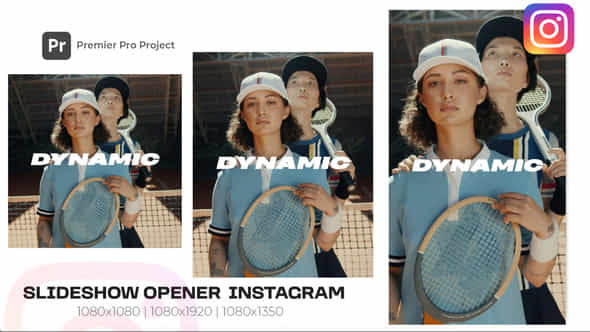 Instagram Dynamic Stomp Opener Mogrt - VideoHive 51457719