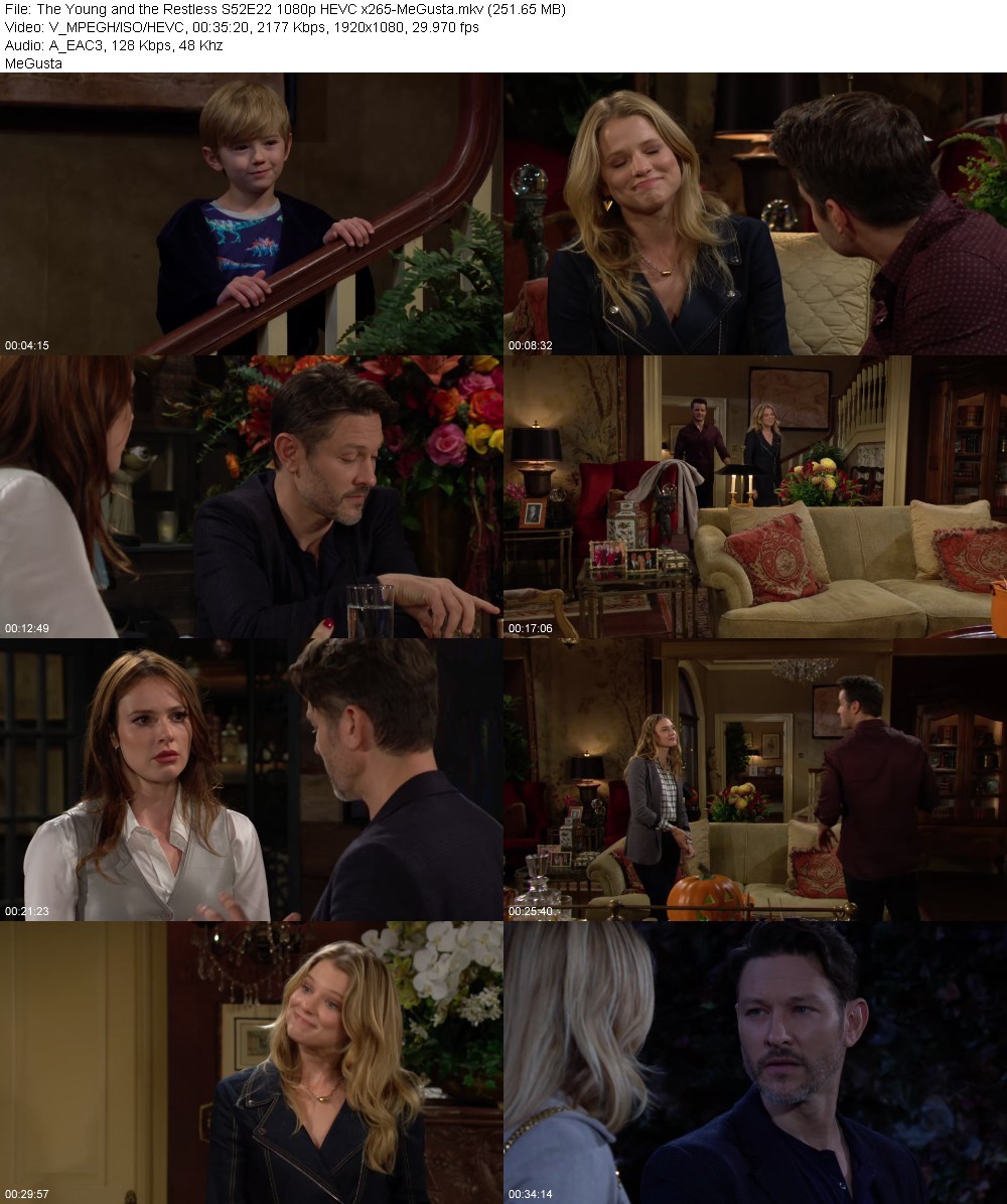 The Young and the Restless S52E22 1080p HEVC x265-MeGusta