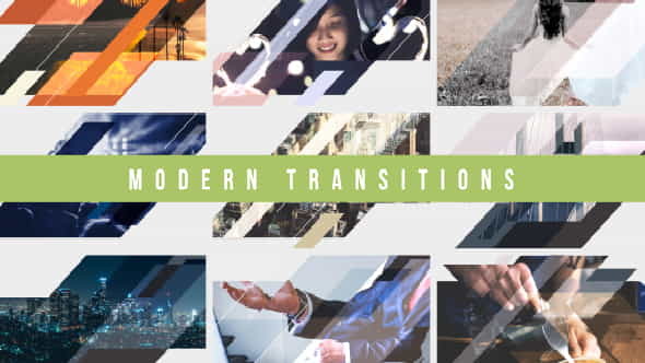 Modern Transitions 10 Pack Volume - VideoHive 19316556