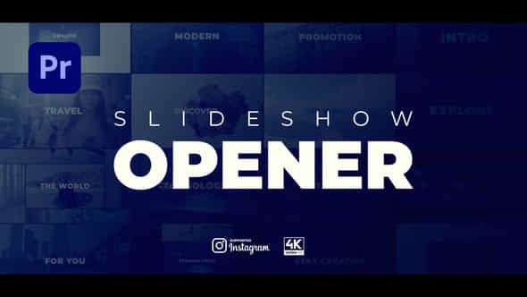 Slideshow Opener - VideoHive 42789355