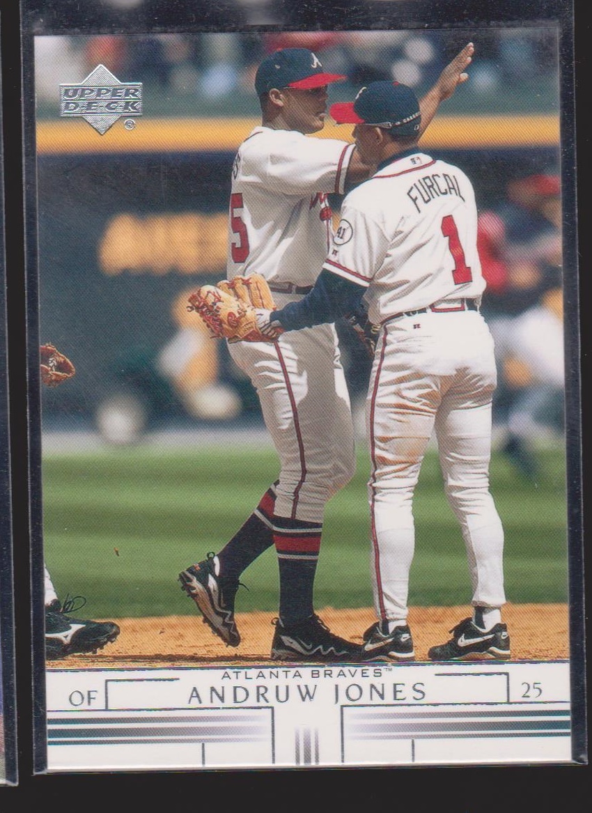 Pick a Andruw Jones Baseball Card Bowman Inserts Upper Deck 