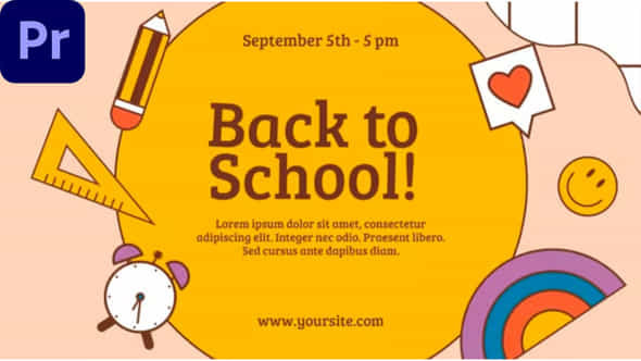Back To School - VideoHive 40258348
