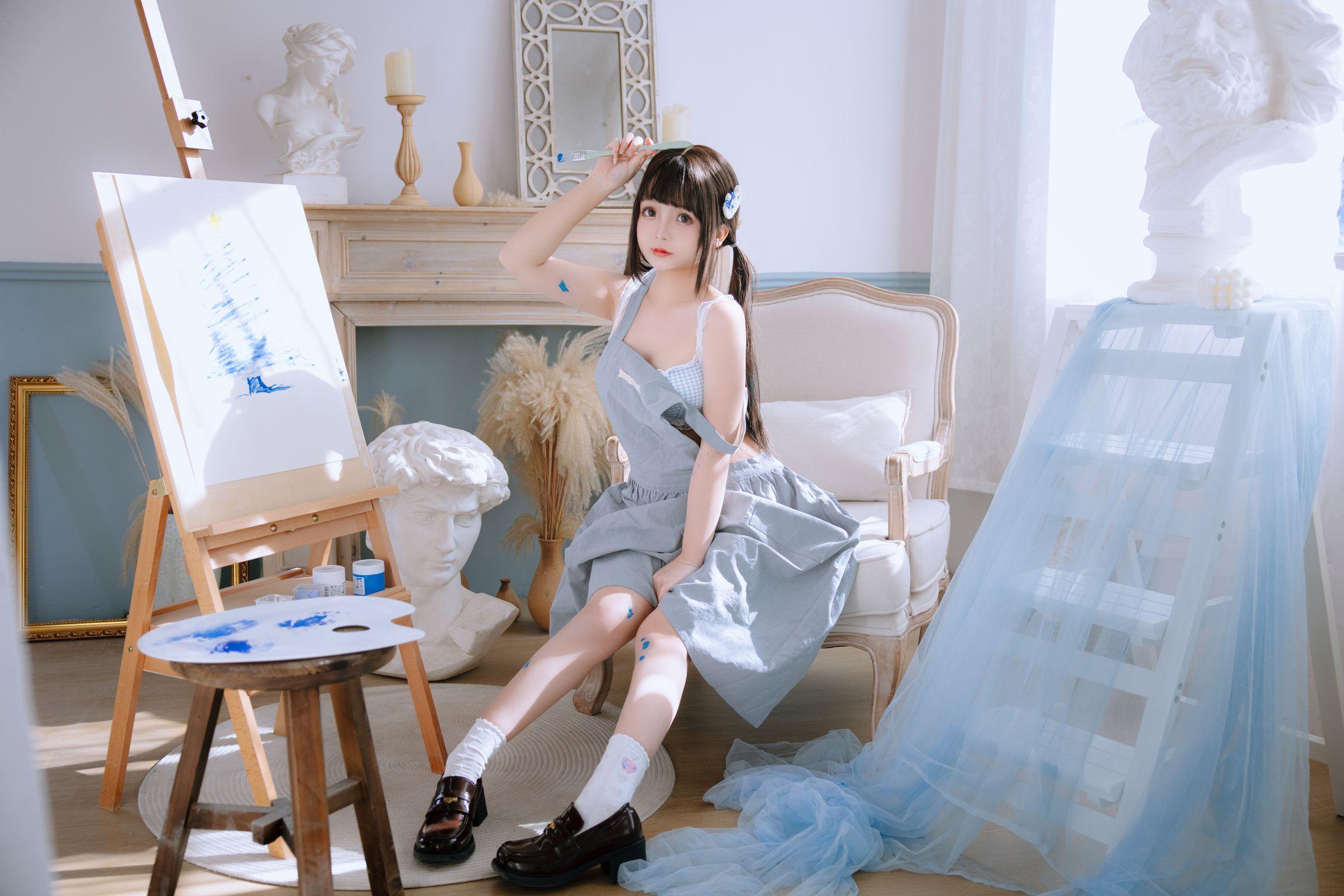 Coser@日奈娇: 美术生 (129 photos )(87)