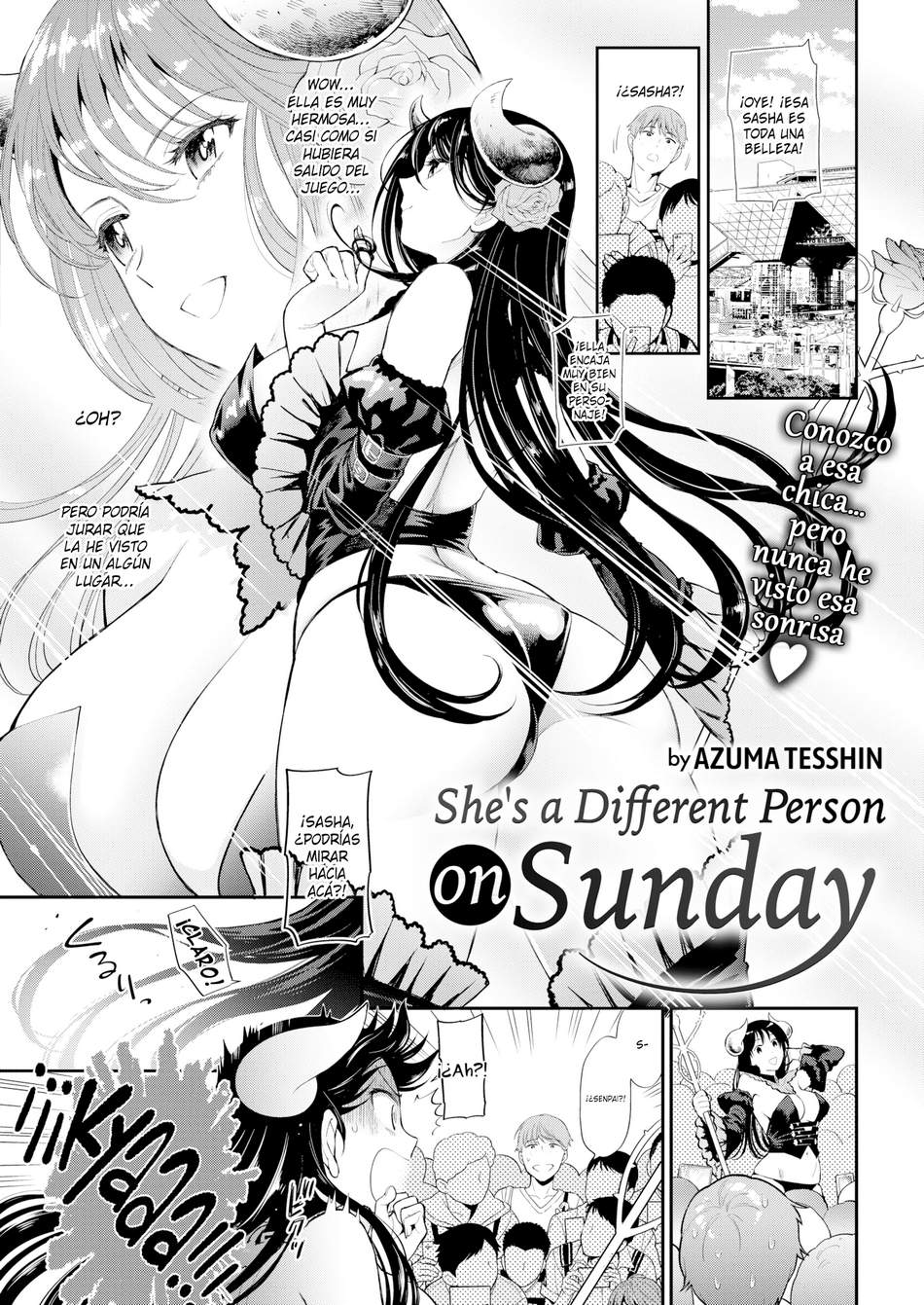 She’s a Different Person on Sunday - Page #1