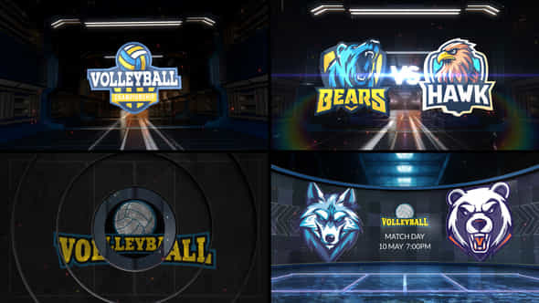 Volleyball Vs 3 - VideoHive 58123638