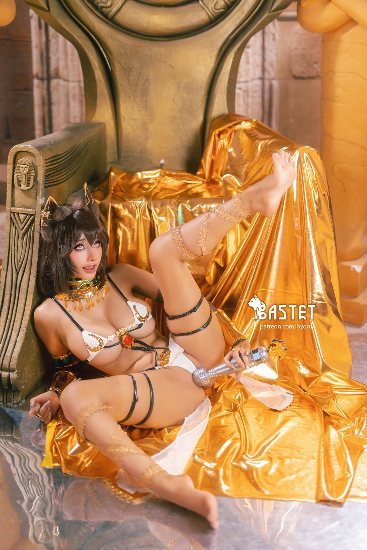 Cosplay 日本性感萝莉Byoru Bastet Houtengeki 巴斯泰托女神(11)