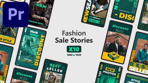 Fashion Sale Stories - VideoHive 37535103