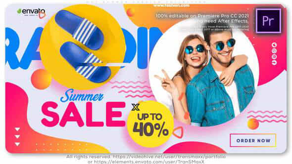 Hot Summer Fashion - VideoHive 35106703