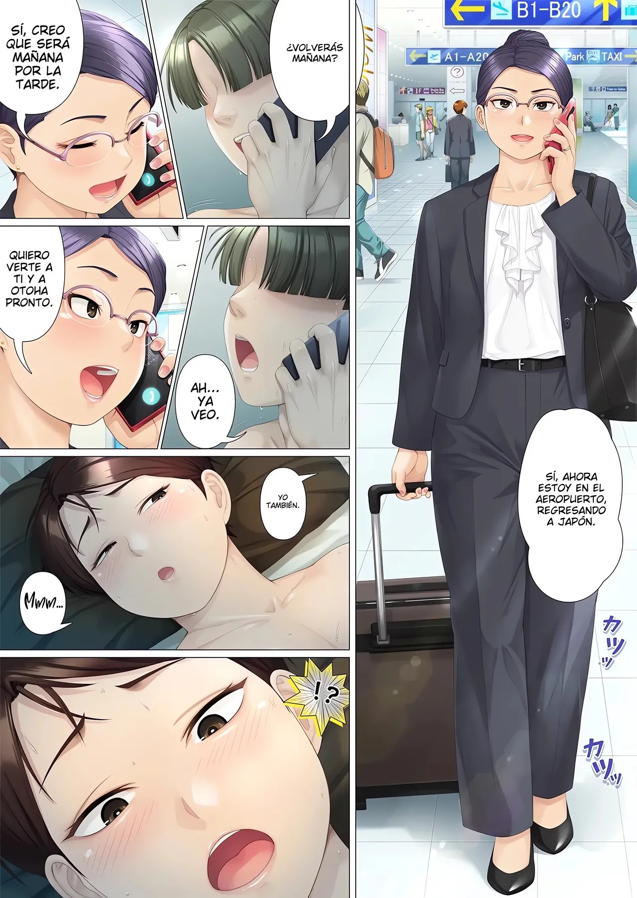 [Heiantei (Frame, Jagaimo)] Youka-go Tsuma no Haha o Daku  Tniendo sexo con mi suegra Después de 8 dias  [Spanish] [Shining Hentai]  [Digital]