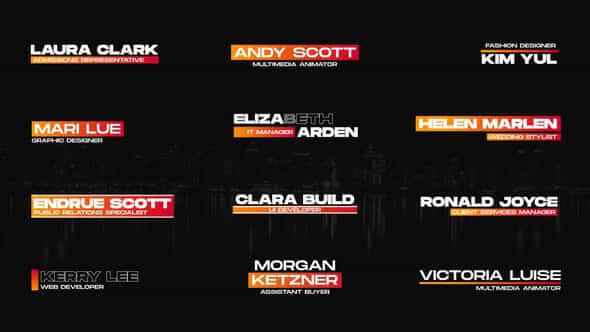 Lower Thirds Mogrt - VideoHive 49586392