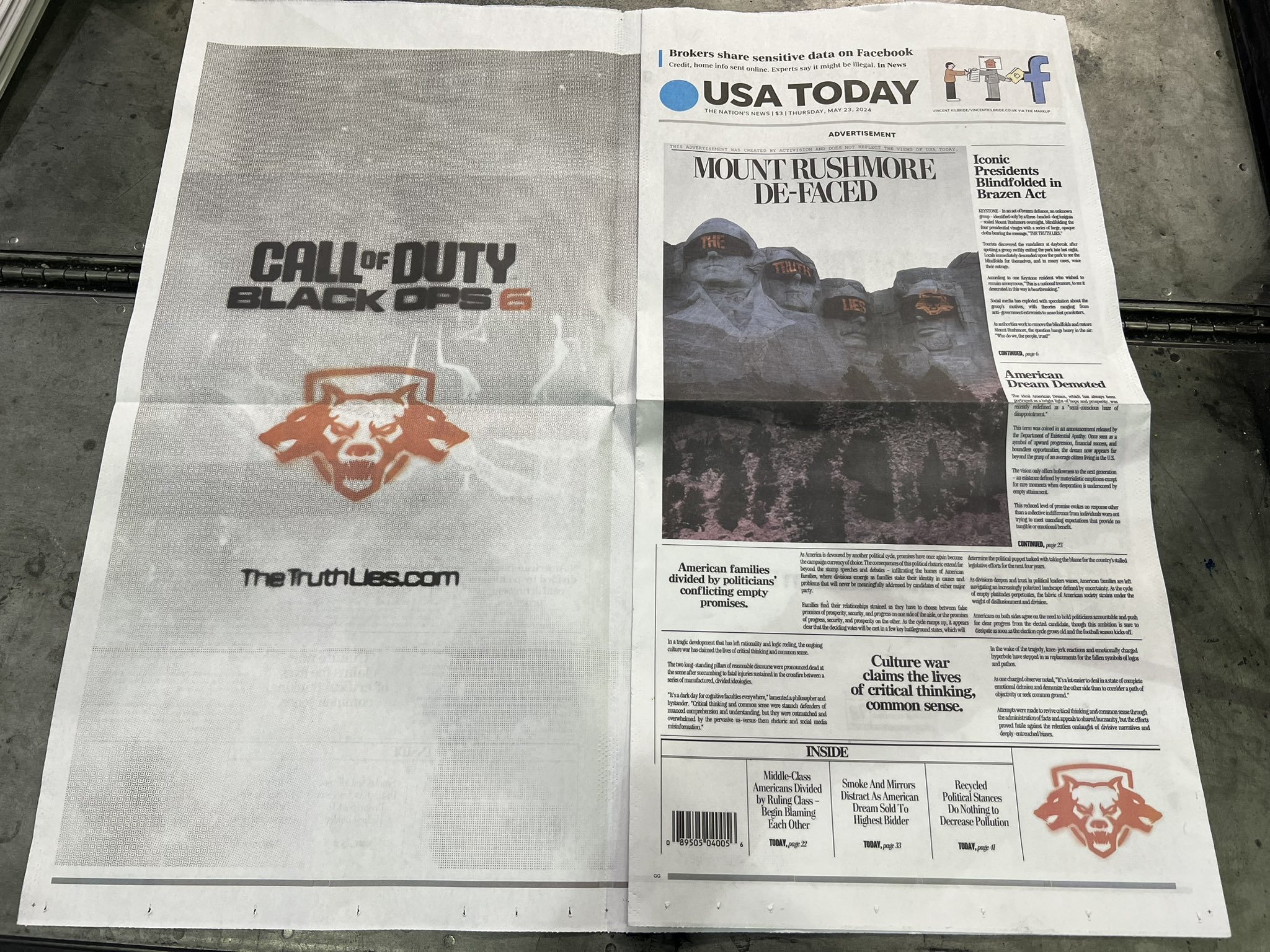 call of duty black ops 6 papers 