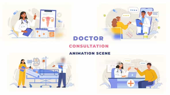 Doctor Consultation Character - VideoHive 39651586
