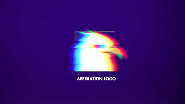 Aberration Logo - VideoHive 7014318