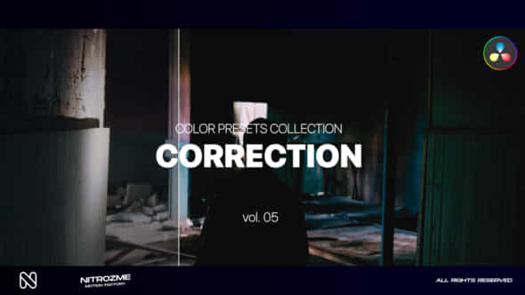 Correction Lut Vol 05 For Davinci Resolve - VideoHive 48999729
