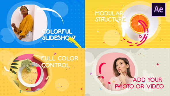 Colorful Liquid Slideshow | After - VideoHive 27093507